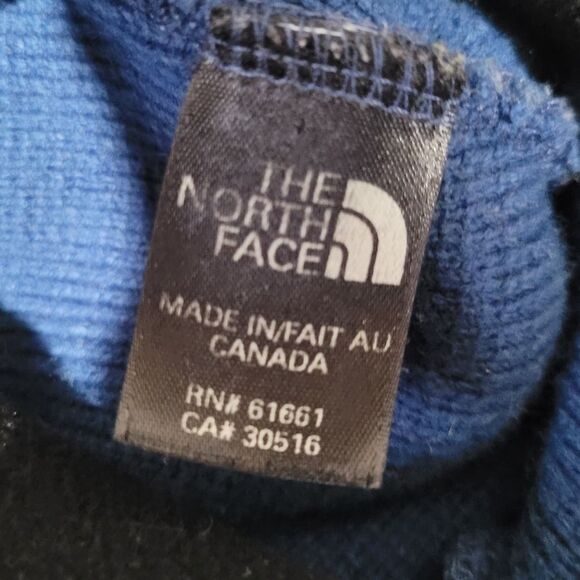 The North Face blue winter one size beanie hat - Picture 3 of 4